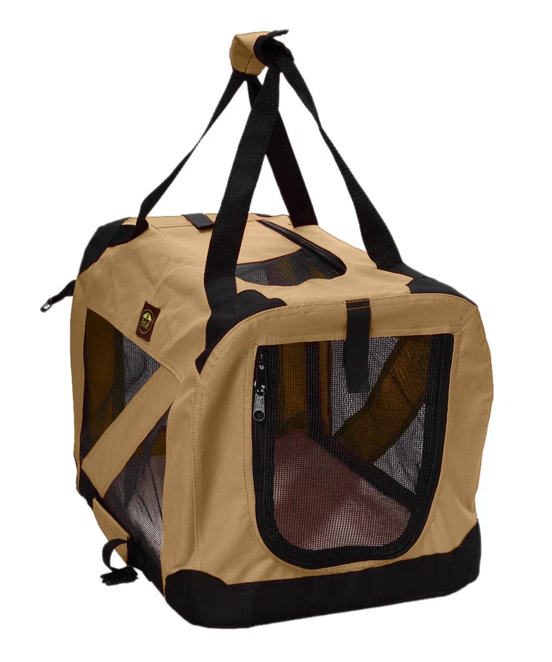 Folding Zippered 360° Vista View House Pet Crate