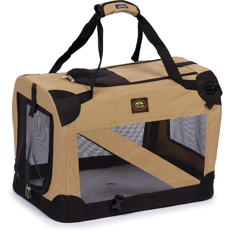 Folding Zippered 360° Vista View House Pet Crate